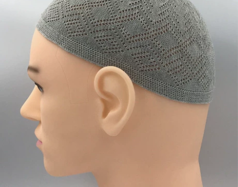 帽子男瓜皮帽针织帽回族帽男士透气地主帽回民...