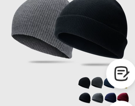 秋冬天薄款毛线帽男帽子女针织帽男保暖潮包头...