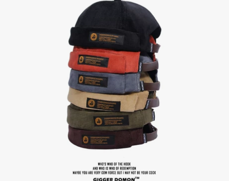 地主帽瓜皮21ss法国Miki Hat复古...