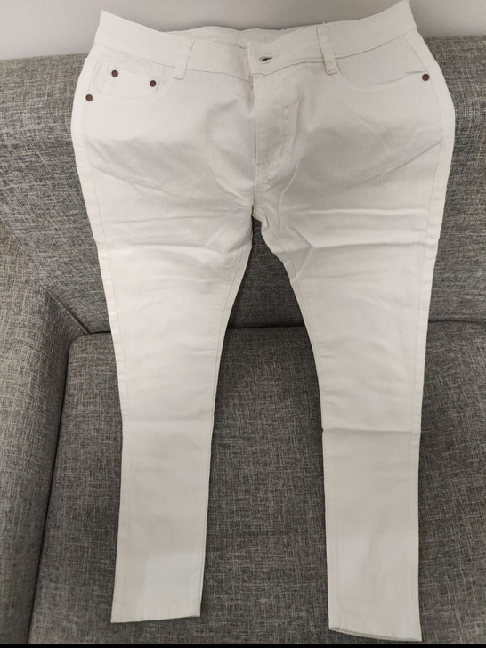 女士铅笔裤修身小脚裤九分裤女士牛仔裤，纯棉