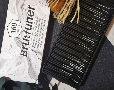 高端专业大师级正品160支素描铅笔 超级好...