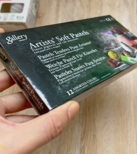 盟友12只素描色粉笔MPV12G 灰色阶！...