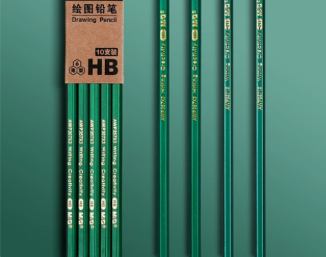 晨光2b铅笔小学生儿童安全hb铅笔考试原木...