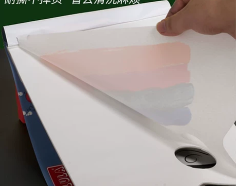 调色纸美术生专用水粉一次性双面丙烯油画颜料...