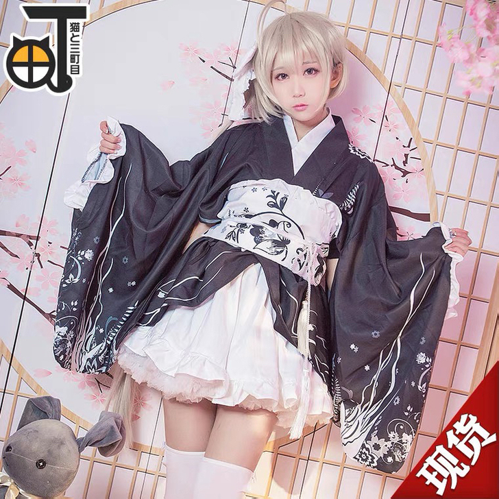 三町目家的春日野穹cos穹妹和服浴衣