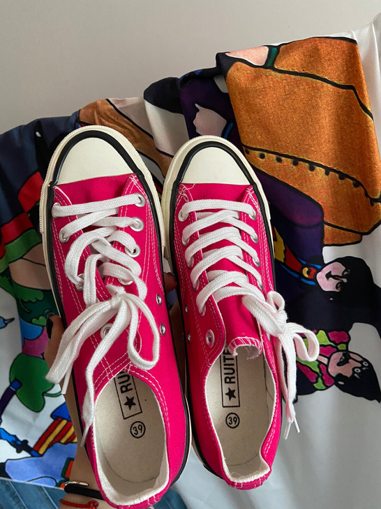 全新39码帆布鞋