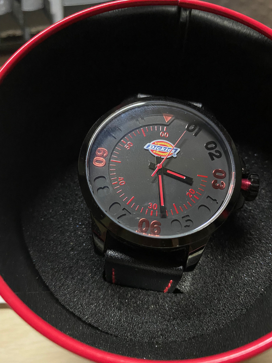 Dickies石英男表,朋友赠送,几乎全新...