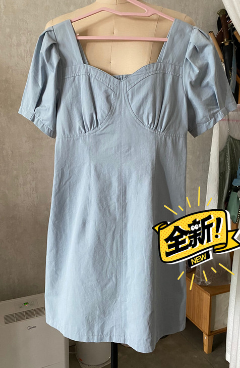 FST水洗牛仔连衣裙