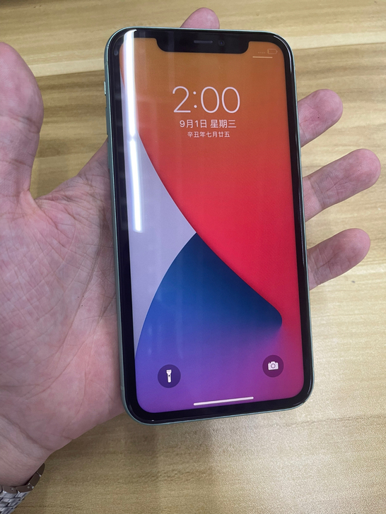 iphone 11 128 绿色 黑解无锁...