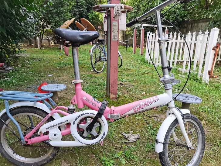 英国品牌阿米尼成人16寸折叠自，8成多新，...