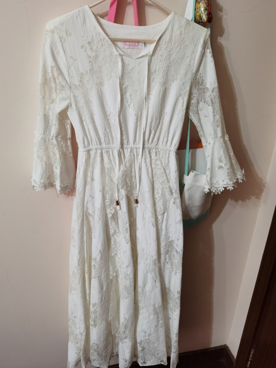 【出】很好看的一条长裙。m码，穿不下了出，...