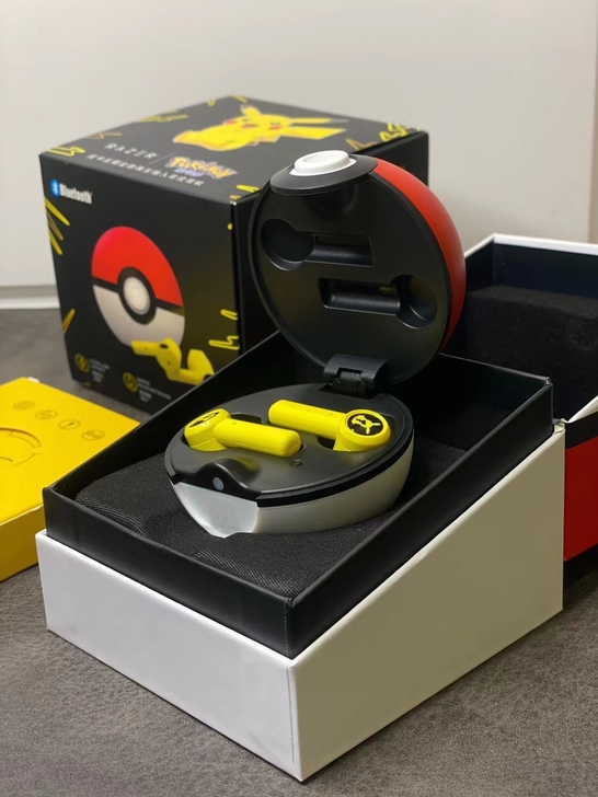 Razer雷蛇宝可梦皮卡丘无线重低音蓝牙耳...