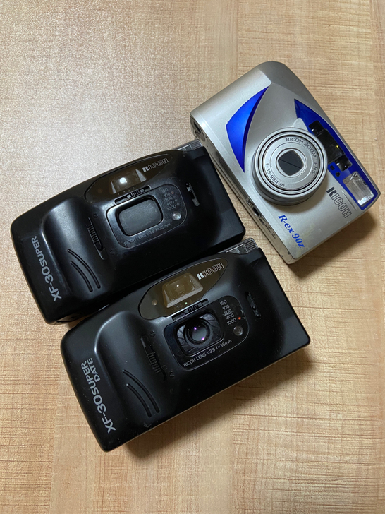 故障理光RICOH相机三台品相如图非常不错...