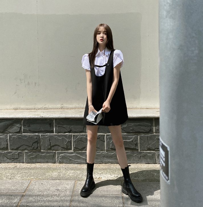 连衣裙 同一屋檐下褚梦娜推荐款