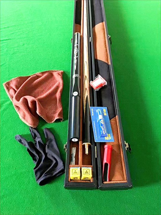 全新当二手卖精工台球杆分体式桌球杆