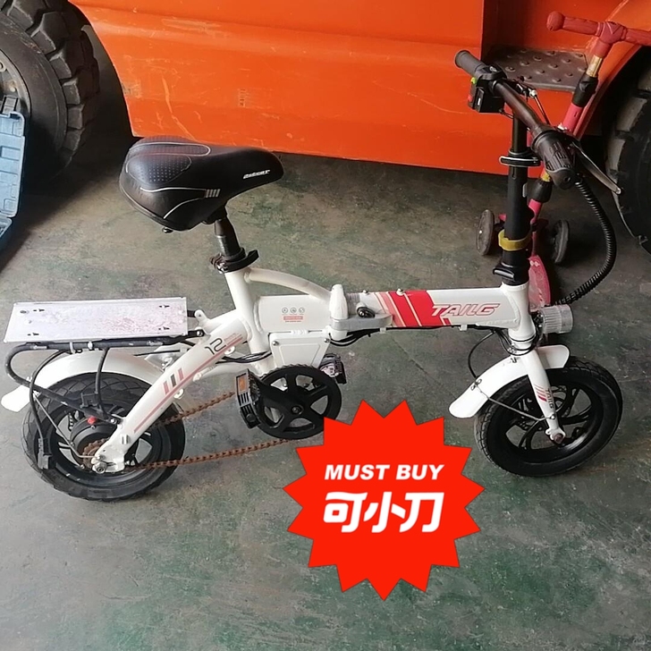 出售台铃折叠电动车,48伏10安电池,江门...