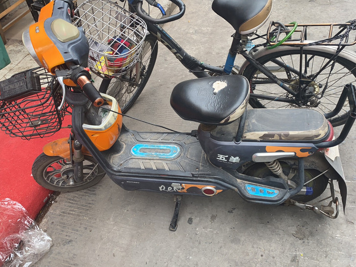 五羊电动，闲置，4块电瓶，2020年9月换...
