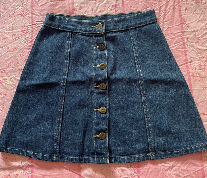 牛仔半身裙
