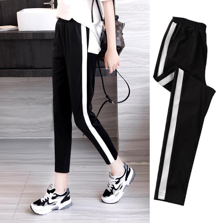 高弹薄款哈伦裤九分      没穿过没洗过...