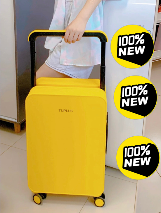 Tuplus途加行李箱女宽拉杆箱20寸登机...
