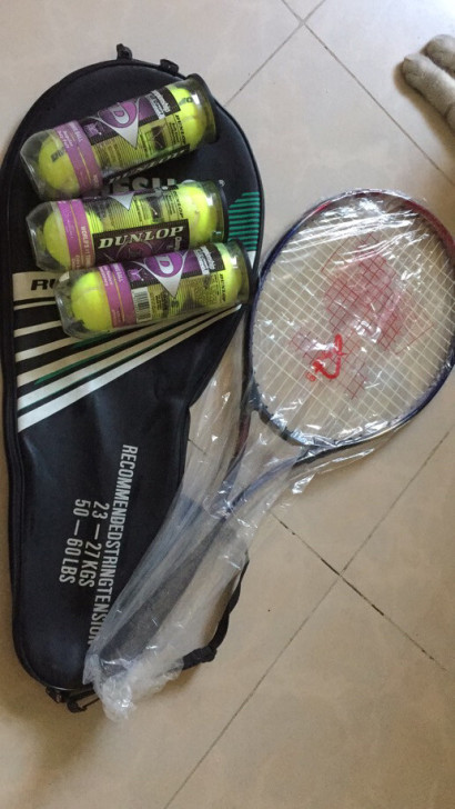 闲置网球【送球拍】