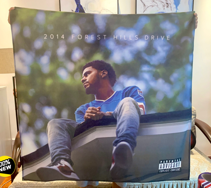 J Cole专辑挂布背景布装饰布海报周边 ...