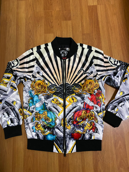 福神麒麟棒球夹克，原厂库存，特价