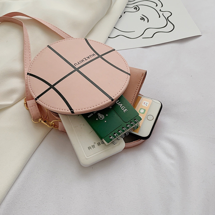 简约线条小圆包创意女包包