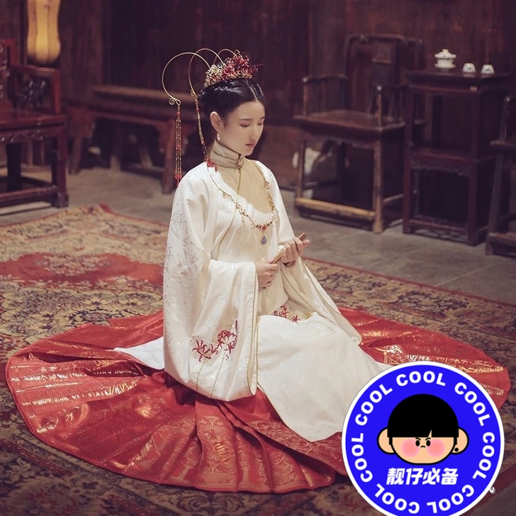 池夏萝素心上袄 曼珠沙华马面