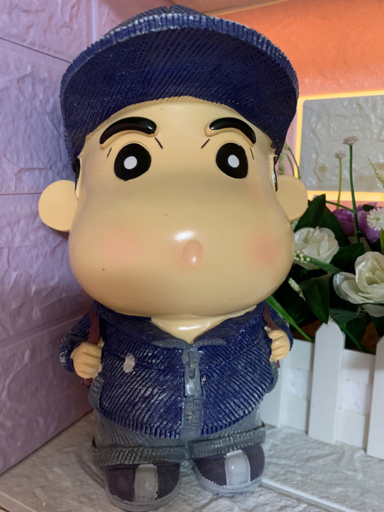 蜡笔小新陶瓷存钱罐