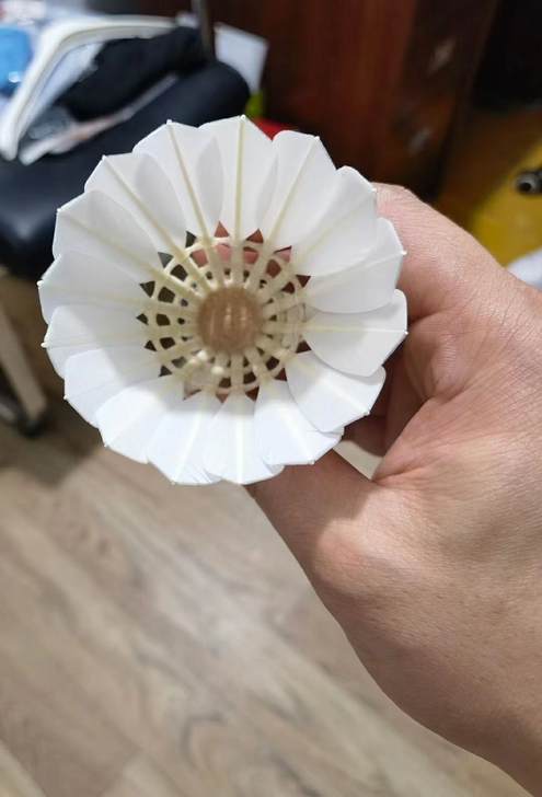 原胜利代工厂高性价比鹅毛羽毛球