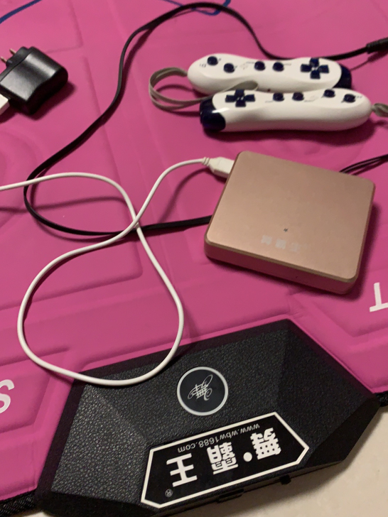 舞霸王无线双人跳舞毯，用了几次小孩不喜欢了...