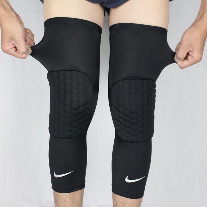 NBA球星打球装备篮球护具运动蜂窝护膝护腿...