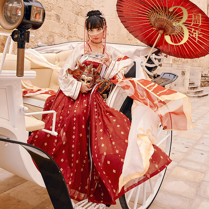 【十三余 小豆蔻儿】[拜月长生]对襟衫6米...