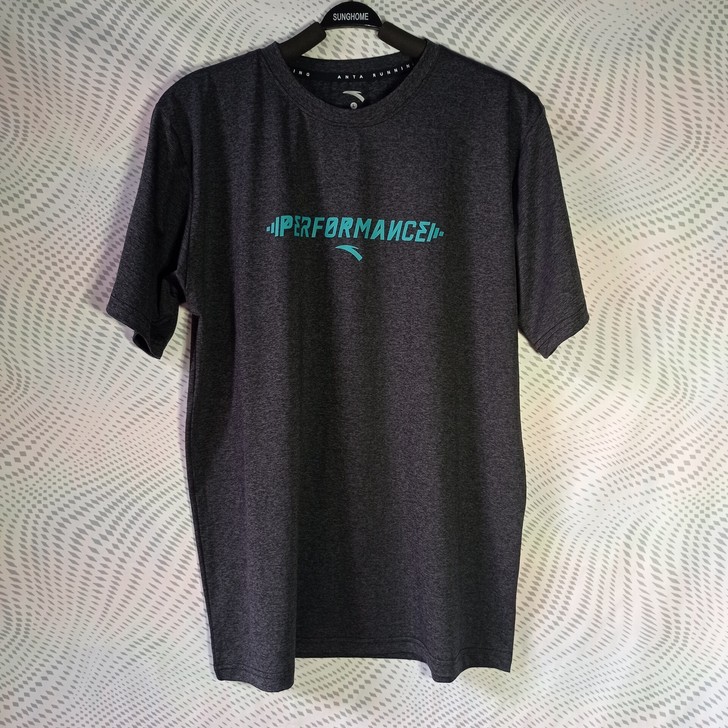 安踏男装速干冰丝短袖半袖T恤运动夏装圆领时...