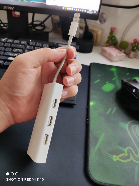 小米usb3.0 hub转接线，一分3us...