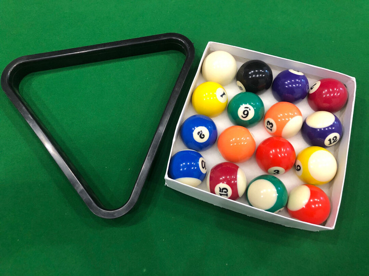 黑8台球子十六球美式花式九球桌球子台球 全新