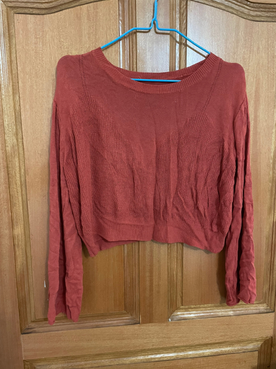 女士开衫秋季针织衫S码长袖卫衣薄毛衣秋衣长袖上衣