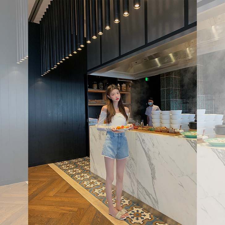 范智乔 牛仔裤 吊牌在 全新