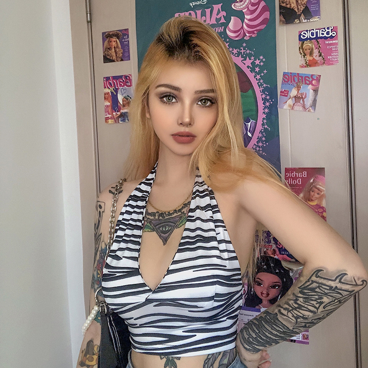 KLIOU 美式超辣时髦挂脖吊带女外穿性感...