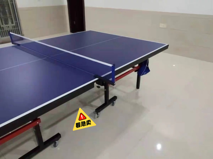 【乡村直送】仓库闲置乒乓球桌家用可折叠专业...