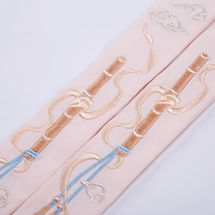 全新汉尚华莲汉服女装日常百搭绣花发带发饰齐...