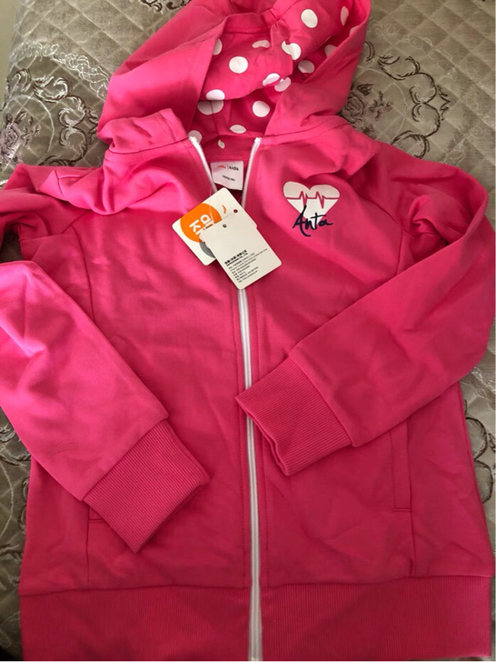 安踏儿童舞蹈系列运动上衣尺码140、150