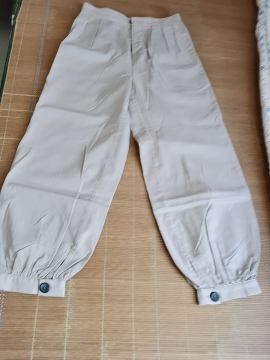 全新棉麻灯笼裤