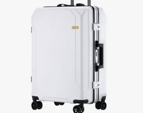 【时尚】正品时尚拉杆箱万向轮铝框行李箱男女...