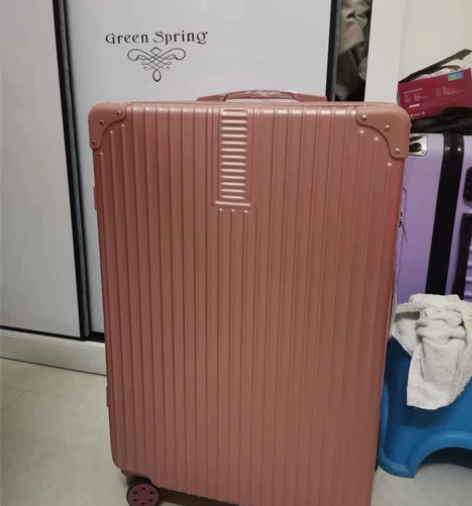 【亏本处理】粉色时尚超大容量拉杆箱行李箱拉...