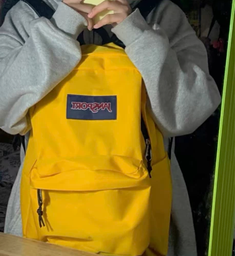 全新金黄Jansport杰斯伯正品双肩背包...