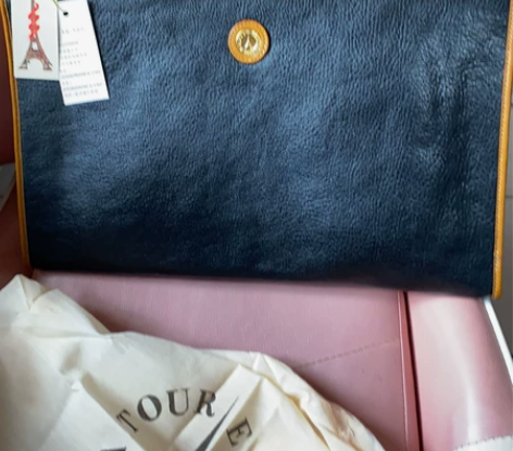 法国迪菲尔真皮文件夹 新 真皮文件夹 欧洲...