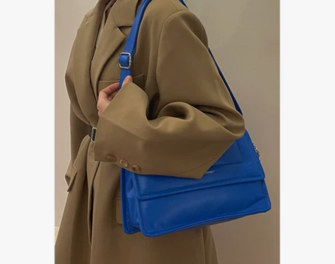 MCDODO定制 克莱因蓝羽绒包包女202...