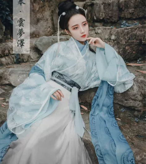 步于兰皋（原兰皋汉服）云梦泽  晋制 大全...